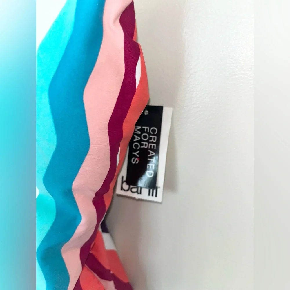 BAR III NWT Waves Low Back Cheeky One‎ Piece Swimsuit | Medium / Large